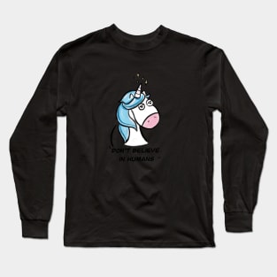 Funny unicorn Long Sleeve T-Shirt